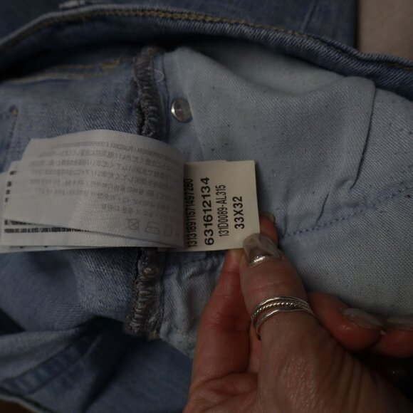 Abercrombie & Fitch Rustin Athletic Slim Stretch Pants Womens 33X32 Everyday Y2K - Picture 10 of 16